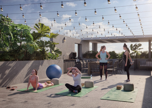 Casa-Wyn-Rooftop-Yoga