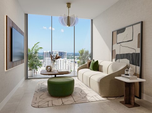 Edge House Miami Living-Room