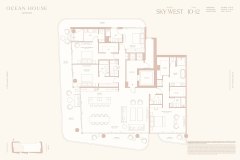 Ocean-House-Residence-Sky-West-4BED-Plan