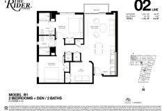 Rider-Wynwood-Model-B1-2Bed-2Bath-Den-Floors-4-12