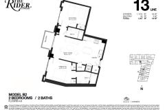 Rider-Wynwood-Model-B2-2Bed-2Baths-Floors-4-8