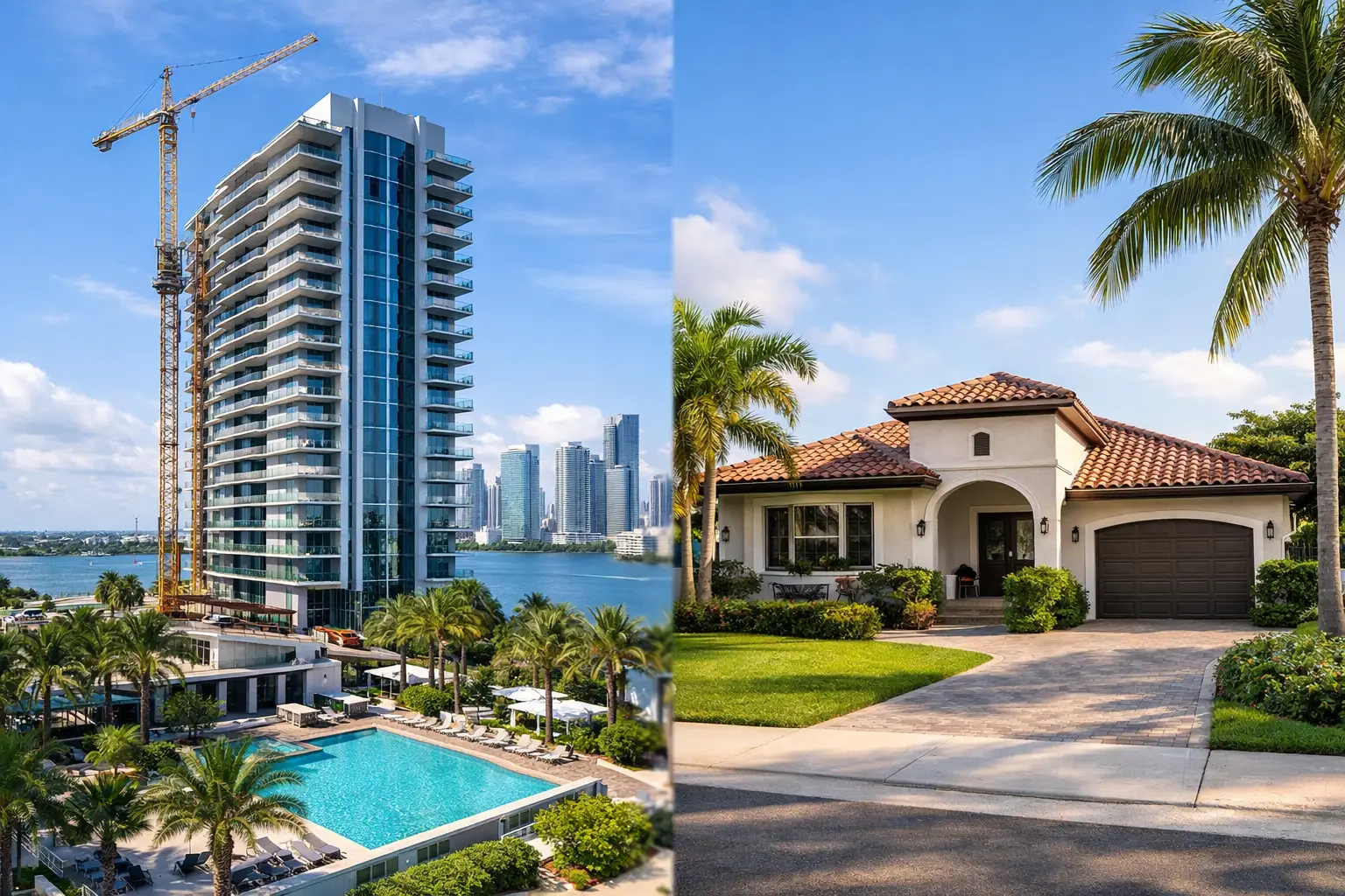 New Construction Versus Resale Miami Homes