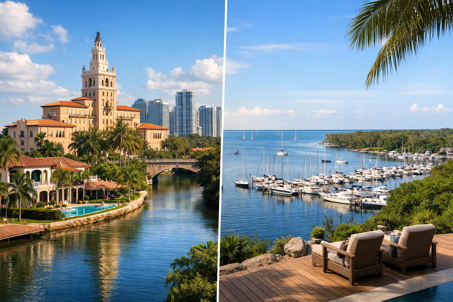 Coral Gables versus Coconut Grove for Homebuyers